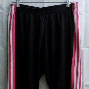 Adidas Climalite Womens Size M Black Pink Workout